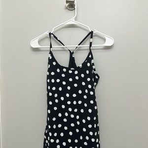 Polka dot exercise dress from OV! Gently worn- so comfy and cute :)